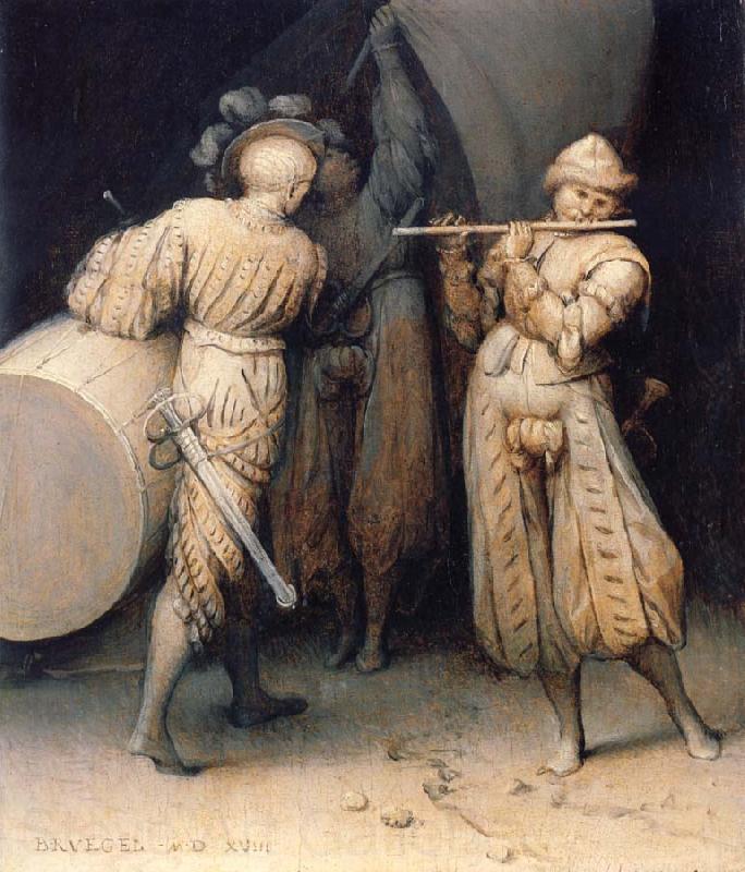 Pieter Bruegel The three soldiers Spain oil painting art